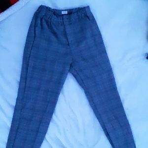 Plaid pants